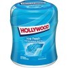 Hollywood Chewing Gum Ice Fresh - Parfum Menthe Fraîche - Sans Sucres avec Édulcorants - Lot de 6 boîtes de 60 dragées 87 g 