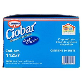 Cameo Ciobar Classic 50 Bags 1,250 Kg Biscuits And Sweets , 1.25 Lot De 50 