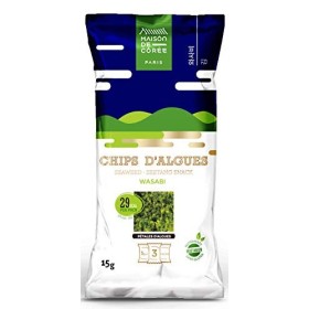 CHIPS MAISON DE COREE GOÛT WASABI - Lot de 12 x3 sachets 