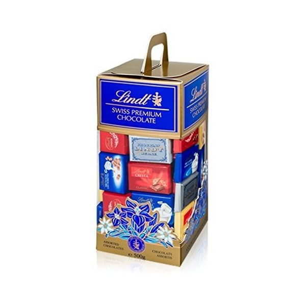 Lindt - Chocolats Suisses assortis -500g- Lot de 2
