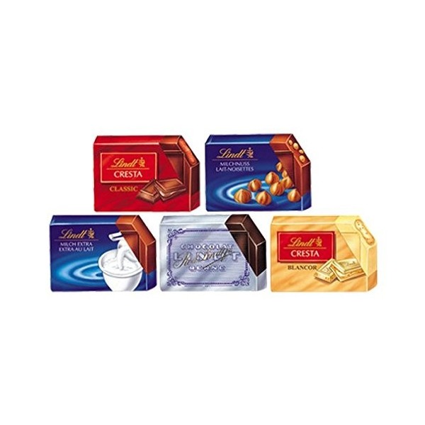 Lindt - Chocolats Suisses assortis -500g- Lot de 2