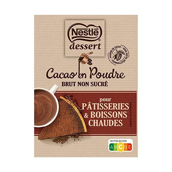 NESTLE - Dessert 100% Cacao 250G - Lot De 4
