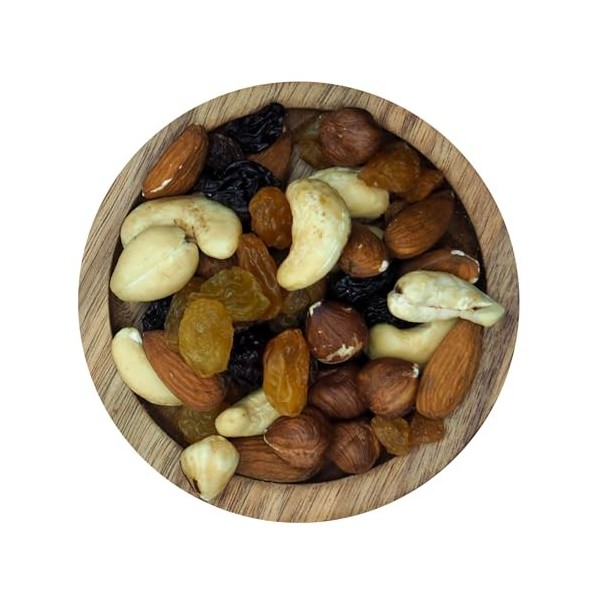 MEYVA Fruits Secs - Mélange Mendiant - Assortiment grignotage sain - 12x200g