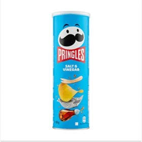 Pringles SALT & VINEGAR 9 x 165 grammes