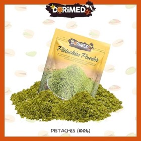 Poudre de pistache crue | 1 kg de pistaches en poudre | Pistaches dorigine 100% naturelle | Idéal pour les recettes | Sans s