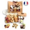 Panier de Bonbons et Nougats - Coffret Gourmand sucré Cadeau original à offrir - Idée cadeaux plaisir Fabrication Française e