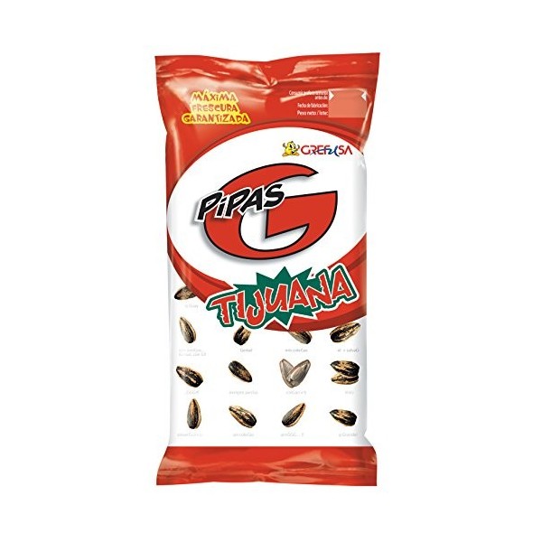 Pipas G Grefusa - Pipes Tijuana 165 g - [Pack de 11]