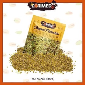 Pistaches hachées non salées | 1 Kg de Pistaches 100% dorigine naturelle | Adaptés aux végétaliens et aux végans | Pistaches