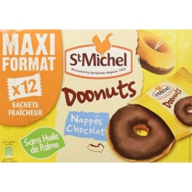 St Michel Doonuts Nappés Chocolat Maxi Format, 5 x 360g