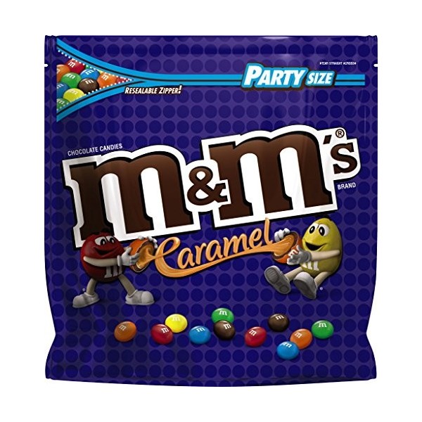 American Caramel M&Ms Large 1077g 38 oz Bag