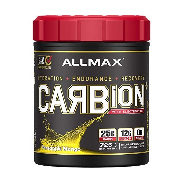 ALLMAX Carbion Ananas Mangue 870 g