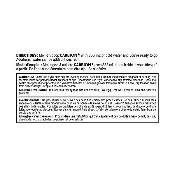 ALLMAX Carbion Ananas Mangue 870 g