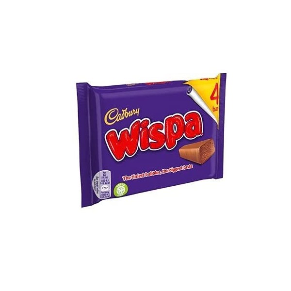 Cadbury Wispa 4 Bars Pack of 11, Total 44 Bars 