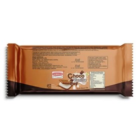 SOBISCO Choco Vanilla Puff Sandwich Cream Biscuits Tasty Healthy 36g Pack of 96 