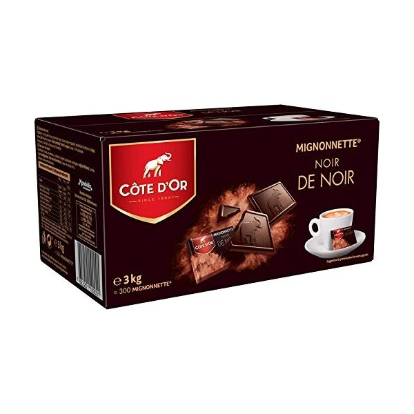 Côte dOr Mignonnettes Noir de Noir Pure Chocolat - 3kg