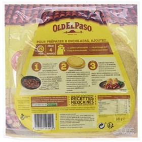 Old El Paso - 8 Tortilla de Mais 335g - Lot de 4