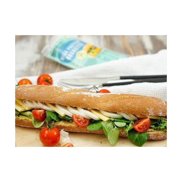 BenFit Lot de 10 baguettes protéinées à haute teneur en protéines, sans gluten et végétalien 10 x 175 g