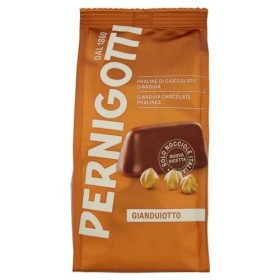 Pernigotti Gianduiotto Gianduiotto Lot de 6 chocolats au chocolat Gianduja, sachet de 140 g + 1 sachet de thé glacé yoga pêch