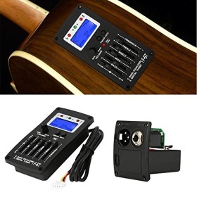 F-5T Pickup 5Band Guitar Preamp Accordeur Numérique Equalizer Acoustic Guitar Pickup Equalizer Pickup Pour Guitare Classique 