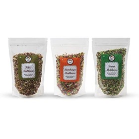 M. Merchant Mouth Freshener Combo Khas Mukhwas, Bambaiya Mukhwas, Savan Mukhwas Candy lot de 3 , 1,2 kg_Lemballage peut var