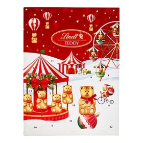 Lindt Calendrier de lAvent Ours — 172g, Lot de 2