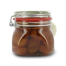 Agrimontana Marrons Confits Entiers au Sirop - Poids Net Égoutté 400 Grammes