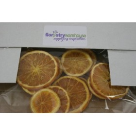 Floristrywarehouse - Rondelles DOrange Séchée - Paquet de 15 - Professionnel - Senteur Fraîche