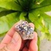 15g-100g Mini Taille Naturel Aura Cristal Cluster Pierre 1pc Feng Shui Décoration Pierres Brutes et Color : 1pc 56g-65g Co