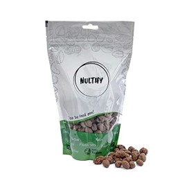 NULTHY - Pistache enrobée de chocolat au lait - Décortiquée - Chocolat Belge - Noix - Sans Gluten - 1 Kg