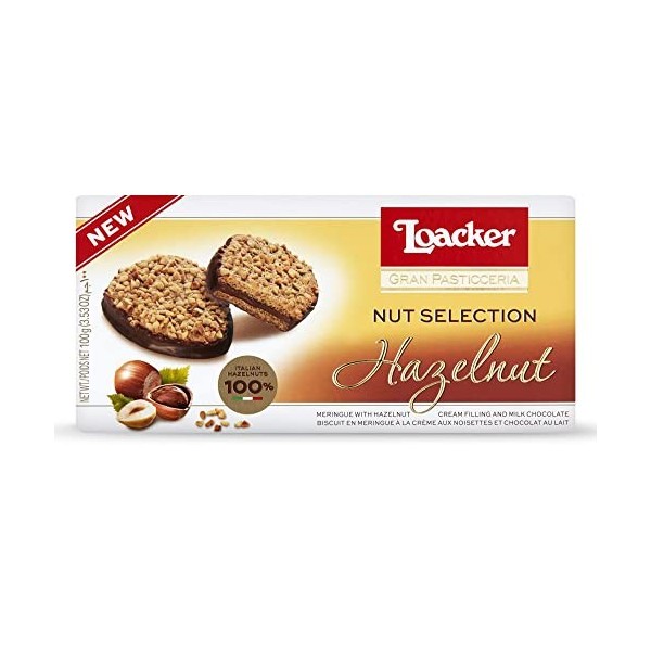 Loacker Gran Pasticceria Biscuits à la noisette 12 x 100 g