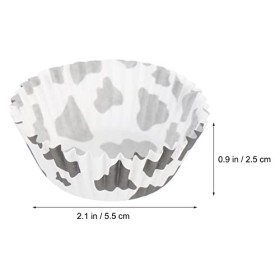 Boîte à gâteaux, boîte à muffins, Emballages de cupcakes en papier, gobelets de cuisson, Mini emballage de gâteau, résistant 