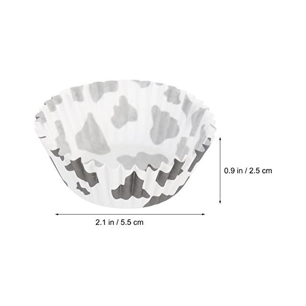 Boîte à gâteaux, boîte à muffins, Emballages de cupcakes en papier, gobelets de cuisson, Mini emballage de gâteau, résistant