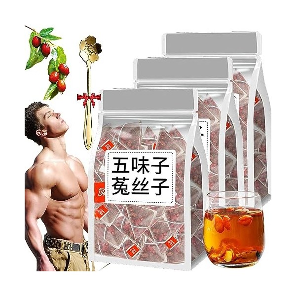 NNBWLMAEE Men’s Essentials Five Flavors Goji Berry Tea, Five Flavors Goji Berry Tea, Men’s Essentials Goji Berry Tea, Schisan