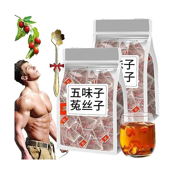 NNBWLMAEE Men’s Essentials Five Flavors Goji Berry Tea, Five Flavors Goji Berry Tea, Men’s Essentials Goji Berry Tea, Schisan