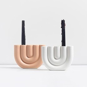 GuoQiao Moule en silicone pour bougie chauffe-plat en résine époxy pour boîte à bonbons, décoration de table