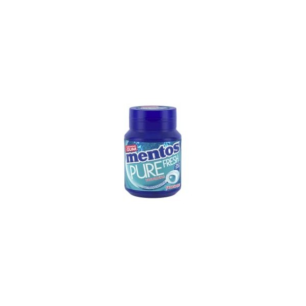 Mentos - Chewing-Gum Mentos Pure Fresh Cerise - Chewing-Gum Sans Sucres - Parfum Cerise Ultra Gourmand - Dure Longtemps - Boî