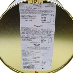 SICILIA BEDDA CAPACI Passages Assortis, en Latta décoré, Dolcezze e Golosity 1kg