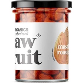 RawFruit by HyperFoods Amandes grillées fumées de qualité supérieure 500 g lot de 2 s en PET 