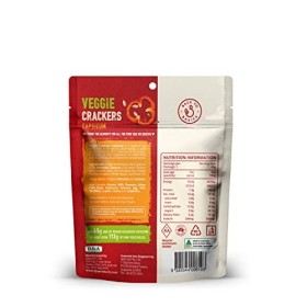 Back to Basics Crackers aux légumes Capsicum Patate douce 12 x 45 g
