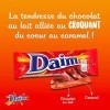 Daim - Barre de Chocolat au Lait et Éclats de Caramel - Pack de 36 barres 28 g 