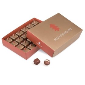 Calendrier de l?Avent De Luxe | Offrir du Chocolat de Noël | Calendrier avent chocolat | Homme | Femme | Anniversaire | Grand