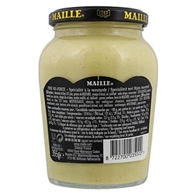 Epicerie MAILLE - Moutarde Mi Forte 355G - Lot De 2 Livraison Rapide et Gratuite