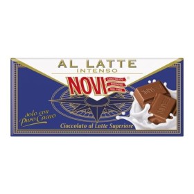 Novi Cioccolato al Latte Intenso Lot de 24 tablettes de chocolat au lait intense 100 g + Polpa di Pomodoro Italian Gourmet Po