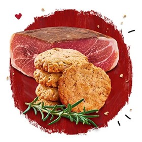 Michel et Augustin - Biscuits apéritif charcuterie jambon Bayonne - Lot de 9