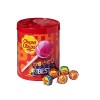 Chupa Chups Sachet de 16 sucettes Love/ Bonbons sans gluten/3 parfums Assortis Fraise/fraise Acidulée/Lait Fraise- 192g
