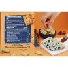 Michel et Augustin - Biscuits apéritifs au fromage Roquefort AOP 100g - Lot de 12 sachets
