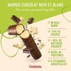 Gerlinéa Barres Encas saveur Chocolat Noir et Blanc - Encas équilibré et Riche en Protéines - 1 boîte 2 barres 