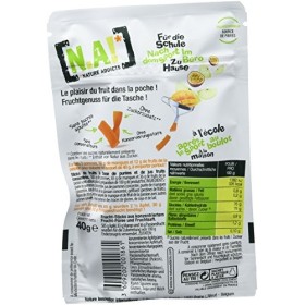 N.A! Nature Addicts - Sachet de Fruit Sticks Mangue Passion 40g - 100% Issu de Fruits - Sans Sucres Ajoutés, Sans Édulcorants