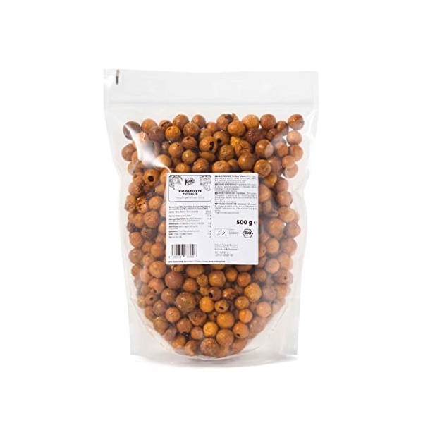 KoRo - Physalis soufflé bio 500 g - Sans sucre ajouté - Particulièrement croustillant - Agréablement acidulé - 100% plaisir d