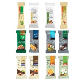 Barre énergétique Zbarz Sport à base de fruits et de noix pour un usage quotidien, vélo, randonnée - végétalien, sans sucre a